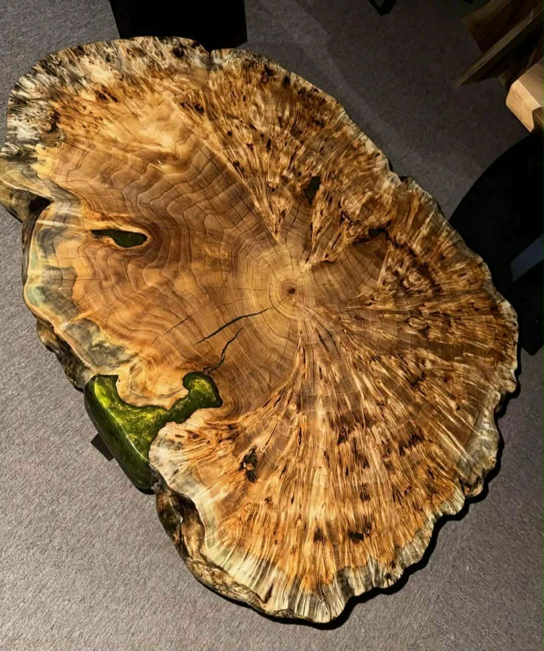 Epoxy fa dekoráció